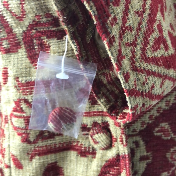 ELCC Red & Tan Coat Blazer fully lined - Picture 6 of 8